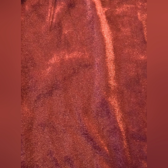 NWOT Venus Elegant Velvet Burgundy Cami Top - Picture 2 of 7
